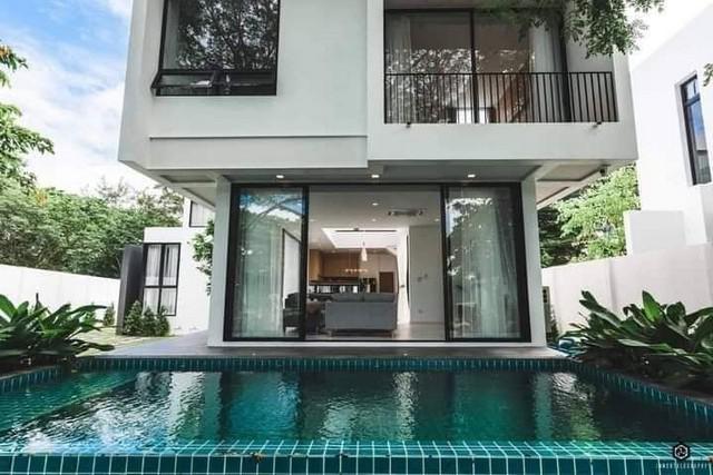ให้เช่าพูลวิลล่าสวย สไตล์โมเดิร์น ตกแต่งสวย พร้อมอยู่ โซนหางดง 