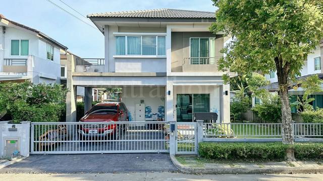 บ้านเดี่ยว เอโทล สิมิลัน รีฟ พระราม 9 - มอเตอร์เวย์ วิวหน้าสวนโครงการ