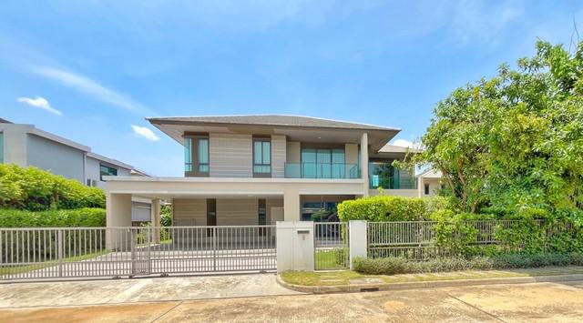 ขายบ้านเดี่ยว เศรษฐสิริ ปิ่นเกล้า-กาญจนาภิเษก ขนาดพื้นที่ 114 ตรว. พื้นที่ใช้สอย 278 ตรม. อดีตบ้านตัวอย่าง สภาพดี พร้อมอยู่
