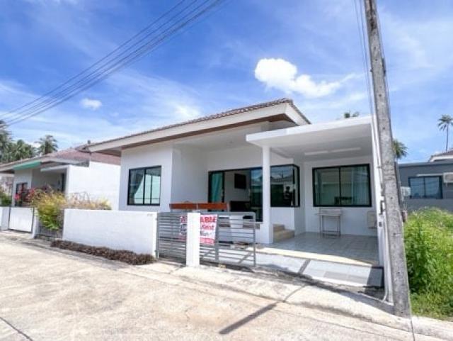 บ้านเช่า 3 ห้องนอน 2 ห้องน้ำ ใกล้หาดตลิ่งงาม บ้านส่วนตัว มีเฟอร์ครบ ต.ตลิ่งงาม อ.เกาะสมุย จ.สุราษฏร์ฯ 