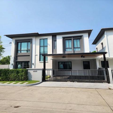 HR 6008 ให้เช่าบ้านเดี่ยว 2 ชั้น แกรนด์ พลีโน่ สุขุมวิท บางนา Grande Pleno Sukhumvit-Bangna บ้านใหม่ พร้อมเข้าอยู่ ใกล้เมกะบางนา