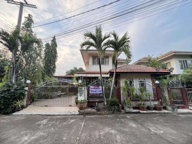 P1 บ้านเดี่ยว หมู่บ้านปัญฐิญา สุวินทวงศ์ มีนบุรี หลังมุม 