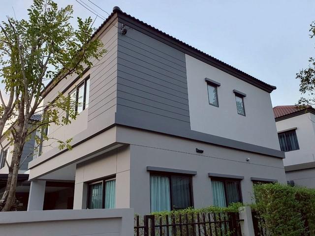 ขายบ้านแฝด โครงการวี คอมพาวด์ ราชพฤกษ์-ปิ่นเกล้า หลังมุม 2 ชั้น พร้อมเฟอร์ครบ ใกล้เซ็นทรัล เวสต์วิลล์ 