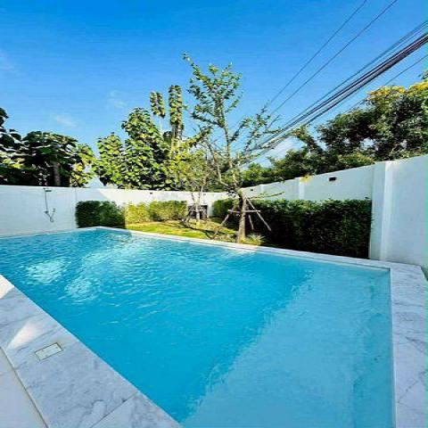 ให้เช่า Pool Villa 2 ชั้น 79,000 บาท – #สันผักหวาน #หางดง บ้านพร้อมเฟอร์นิเจอร์บิ้วท์อินทั้งหลัง #น้ำไม่ท่วม | #รับสัตว์เลี้ยง