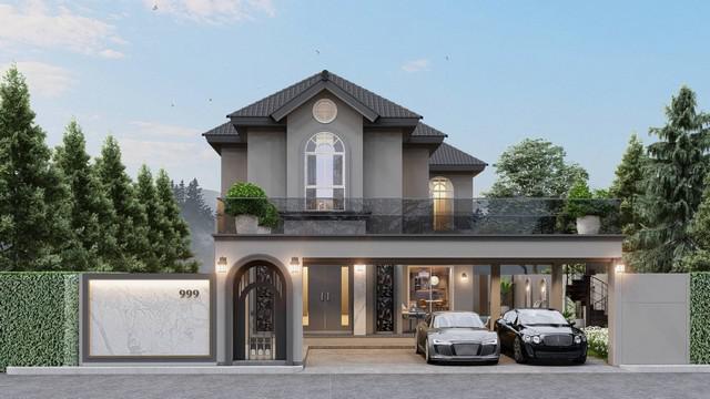 ขายบ้านเดี่ยวหรู Smart Home 2 ชั้น พร้อมสระน้ำแร่ The Happiness Pool Villa บางแสน 4 นอน 5 ห้องน้ำ 178.4 ตรว. 