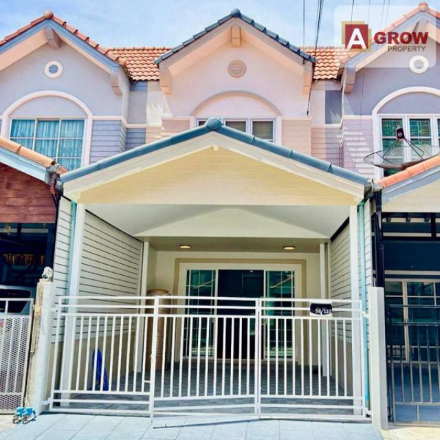 หมู่บ้านเหนือฟ้าโฟร์  ถนนบ้านกล้วย-ไทรน้อย บ้านรีโนเวทใหม่ทั้งหลัง พร้อมเข้าอยู่