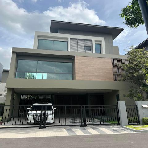 BS973 ขายบ้านเดี่ยว 3 ชั้น พร้อมลิฟต์ โครงการ Grand Bangkok Boulevard ราชพฤกษ์ - พระราม 5