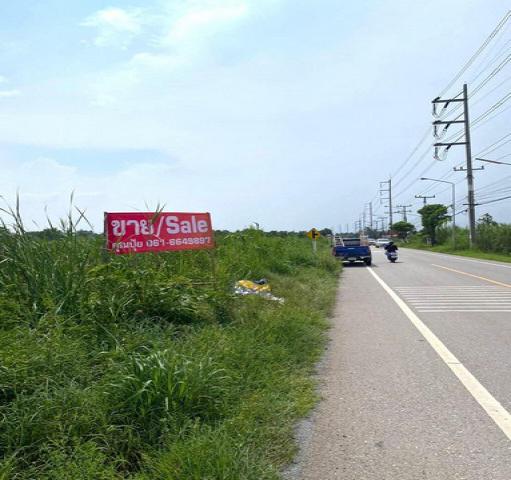 ขายที่เปล่าติดถนนบ้านแพ้ว-กระทุ่มแบน ต.สวนส้ม อ.บ้านแพ้ว จ.สมุทรสาครส่วนตัว สงบ ร่มรื่น
