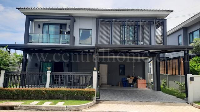 บ้านเดี่ยว 2 ชั้น เซนโทร ราชพฤกษ์ - แจ้งวัฒนะ หลังริม