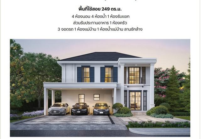 บ้านเดี่ยวหลังใหญ่โครงการใหม่ เศรษฐสิริดอนเมือง  byแสนสิริ ดอนเมือง กรุงเทพมหานคร