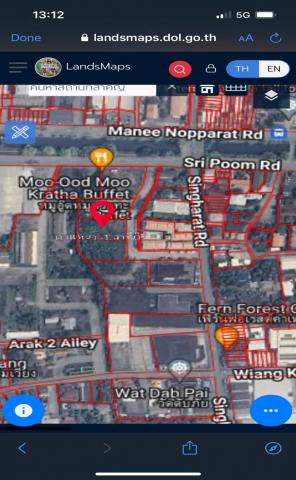 ขายที่ดิน ทำเลทอง ใจกลางคูเมืองเชียงใหม่ พร้อมรถไฟฟ้าในอนาคต
