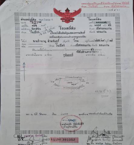 ขายที่ดินเปล่าทำเลดี  ต.ในเมือง  อ.เมือง จ.ขอนแก่น