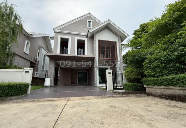 ขายบ้านหรู หมู่บ้านมิลตัน เรสซิเดนซ์ รามอินทรา หลังใหญ่พิเศษ เงียบสงบเป็นส่วนตัว หลังสุดท้ายของซอย
