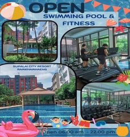 ให่เช่าคอนโด ศุภาลัยซิตี้รีสอร์ท รามคำแหง Supalai City Resort Ramkhamkaeng เขตบางกะปิ จังหวัดกรุงเทพมหานคร