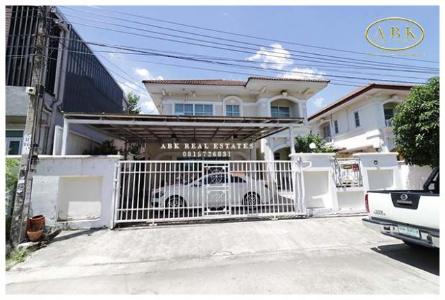 บ้านเดี่ยว 2 ชั้น  58.1 ตร.ว. หมู่บ้านรุ่งกิจ แกรนด์วิสต้า มีนบุรี 4.5 ล้านบาท
