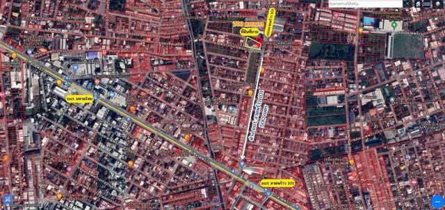ขายที่ติดถนนลาดพร้าว101 แถมสิ่งปลูกสร้างเป็นโรงเรียน..ติดถนน2ด้านซอยลาดพร้าวแยก7  ต.คลองจั่น อ.บางกะปิ จ.กรุงเทพ