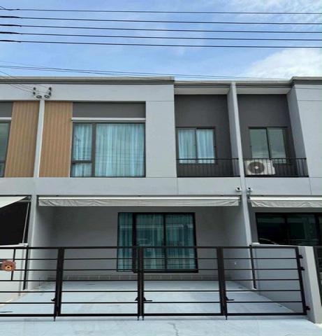 ให้เช่า Town Home 2ชั้น Pleno Sukhumvit Bangna 2 พื้นที่ใช้สอย 106 ตร.ม เครื่องใช้ไฟฟ้า+เฟอร์นอเจอร์ครบพร้อมอยู่ ใกล้ Mega Bangna