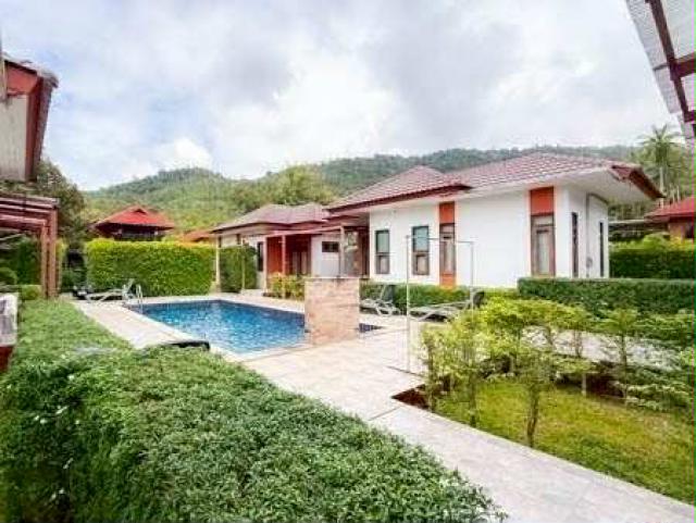 Villa for Rent 2bed 1bath near Lamai Beach with communal swimming pool Location lamai Maret Koh Samui Surathani 